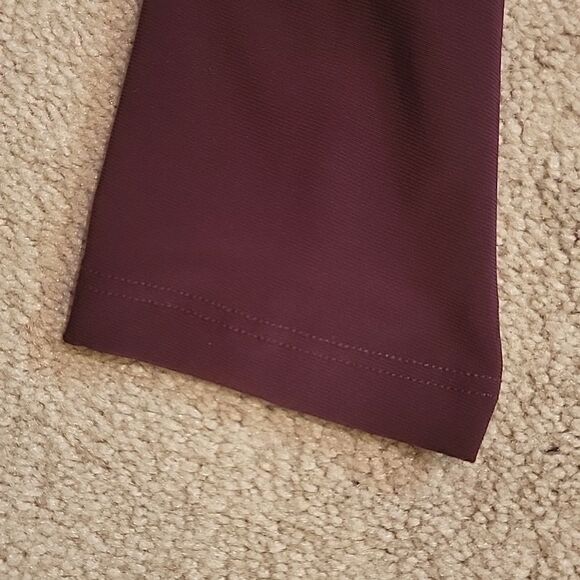 Ciara Sun Woo dk purple color cold shoulder tunic - Picture 7 of 8